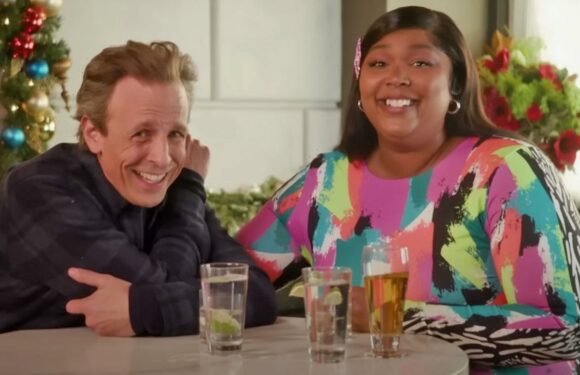 Lizzo & Seth Meyers Go Day Drinking In HILARIOUS New Video: ‘We Are An Actual Menace To Society’ – WATCH!
