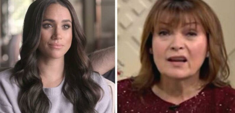 Lorraine fumes at Meghan and Harry to get on with your lives