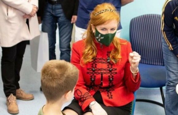 ‘Lovely’ Sarah Ferguson turns heads in favourite style