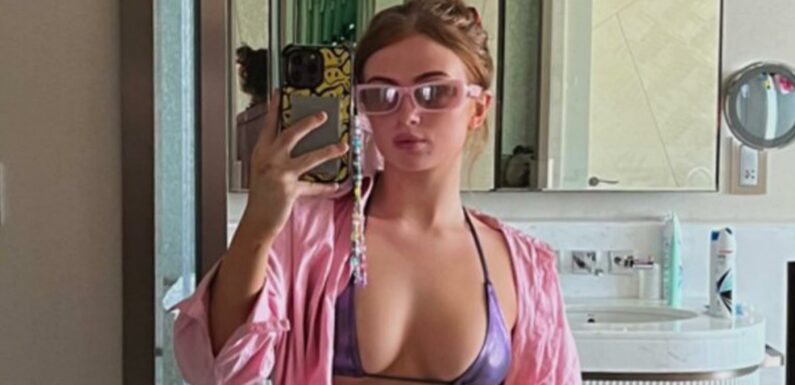 Maisie Smith shows off incredible abs in barely there bikini on holiday with Max George | The Sun