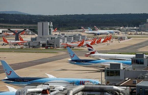Man's body is found in undercarriage of plane that landed at Gatwick