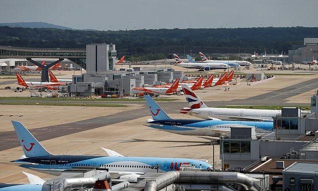 Man's body is found in undercarriage of plane that landed at Gatwick