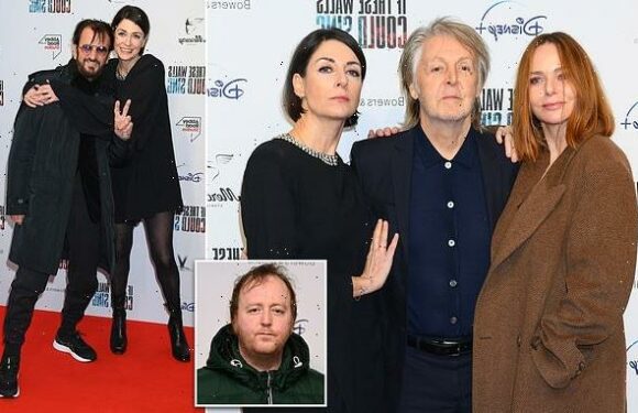 Mary McCartney embraces Ringo Starr at Beatles documentary premiere