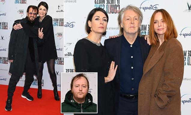Mary McCartney embraces Ringo Starr at Beatles documentary premiere