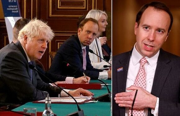 Matt Hancock says 'Boris Johnson's dithering sparked winter lockdown'