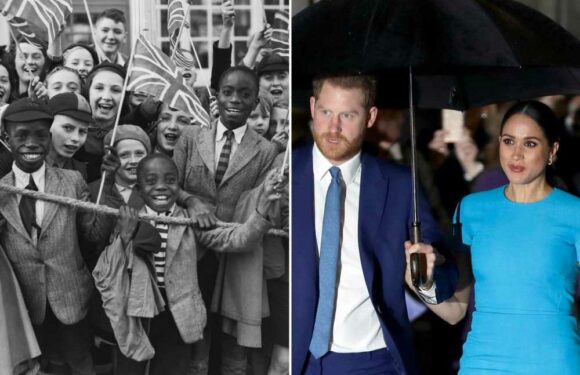 Meghan Markle and Prince Harry's Netflix show blasted as 'careless' for SECOND 'misleading' photo of cheering crowds | The Sun