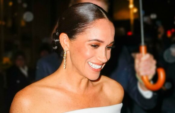 Meghan Markle channels her iconic wedding moment wearing Princess Diana’s $90k heirloom
