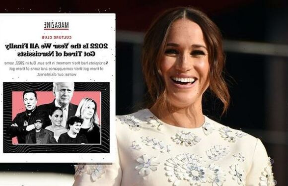 Meghan Markle is branded a 'narcissist' akin to Trump and Kanye