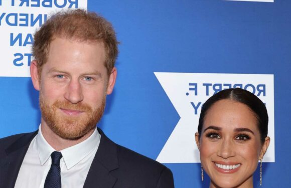 Meghan Markle wears Princess Diana’s aquamarine ring as she and Prince Harry are honored at RFK Human Rights Ripple of Hope Gala: The best photos