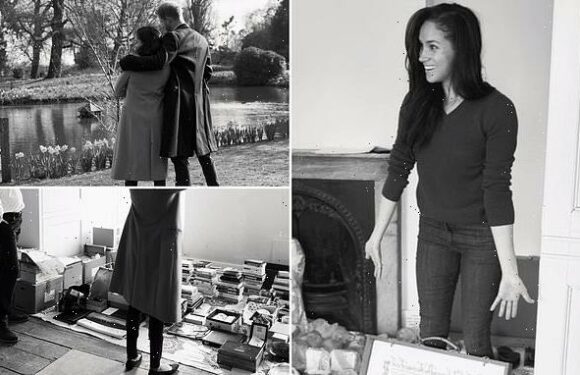 Meghan and Harry seen packing up Frogmore cottage before leaving UK