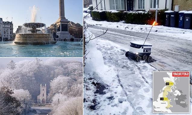 Met Office issues NEW weather warning for tomorrow: Heavy ice and snow