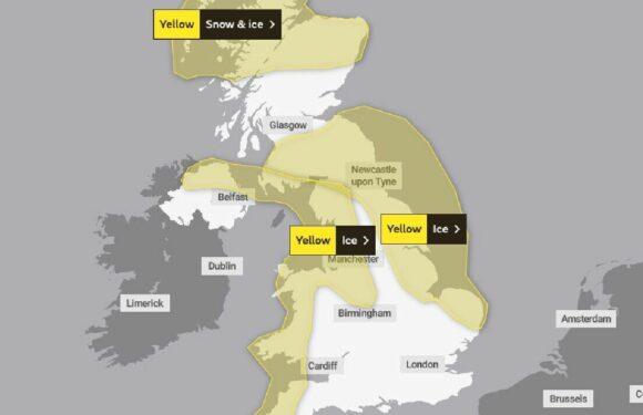 Met Office snow and ice warnings as UK to be gripped by brutal sub-…