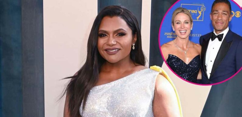 Mindy Kaling Jokes About 'GMA' Appearance Amid T.J. Holmes, Amy Robach Scandal