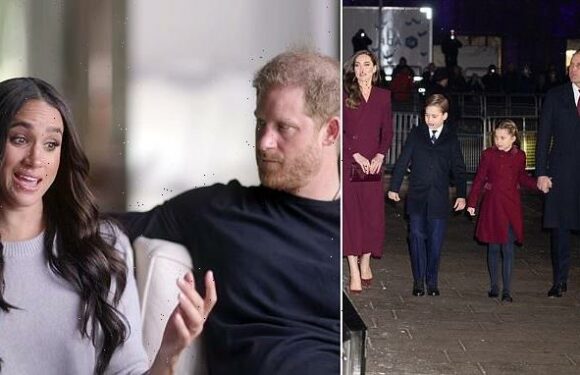 Moment fans tell William and Kate 'we love you' at Westminster Abbey