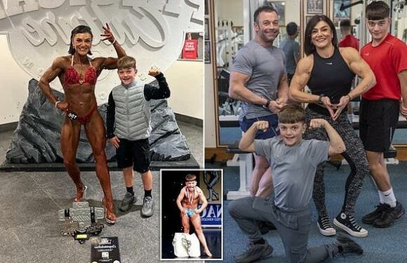 Mother becomes champion bodybuilder 18 months after joining gym