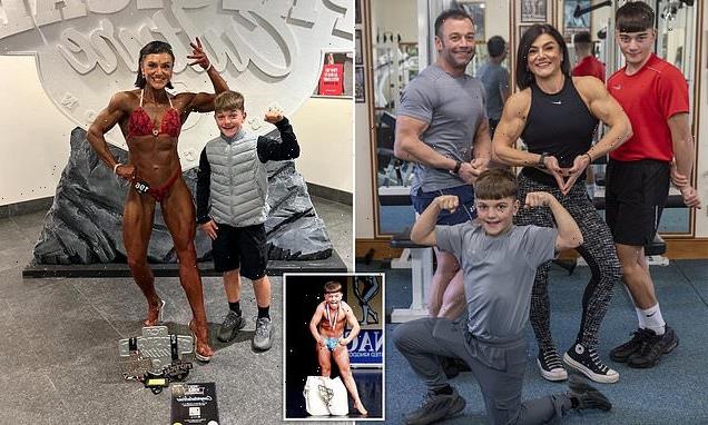 Mother becomes champion bodybuilder 18 months after joining gym