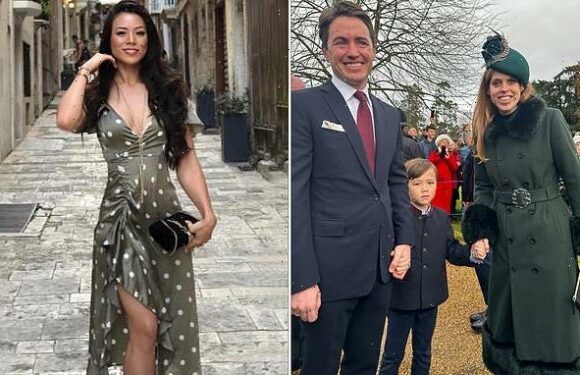 Mother of Princess Beatrice's stepson glad he is going to school in UK