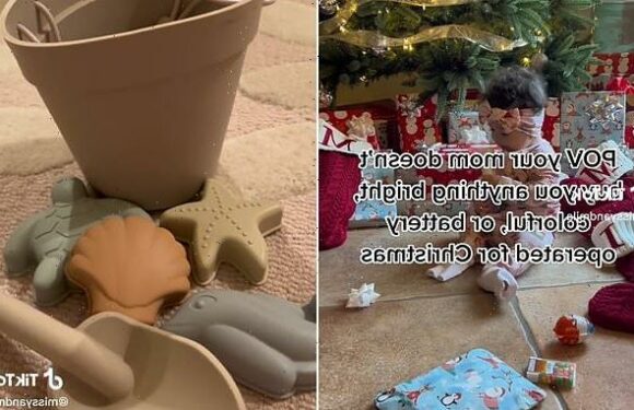 Mother slammed for refusing to buy baby colourful toys for Christmas