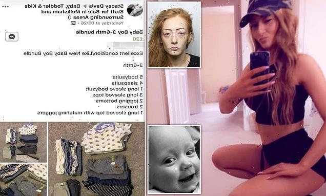 Mother who left baby to die in 27C heat sold his clothes on Facebook
