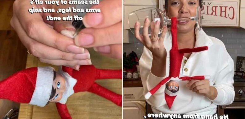 Mum shares genius Elf On The Shelf hack to make hiding him easier – and parents can't believe they didn't think of it | The Sun