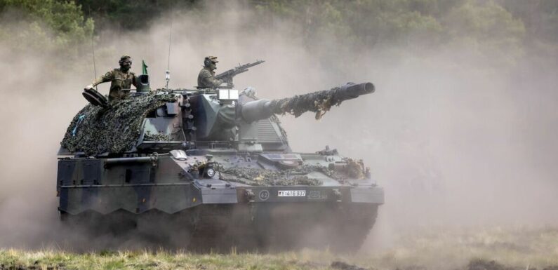 NATO blow as powerful German artillery units in disrepair