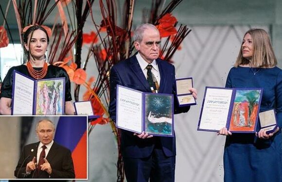 Nobel Peace Prize winners from Belarus, Russia and Ukraine slam Putin