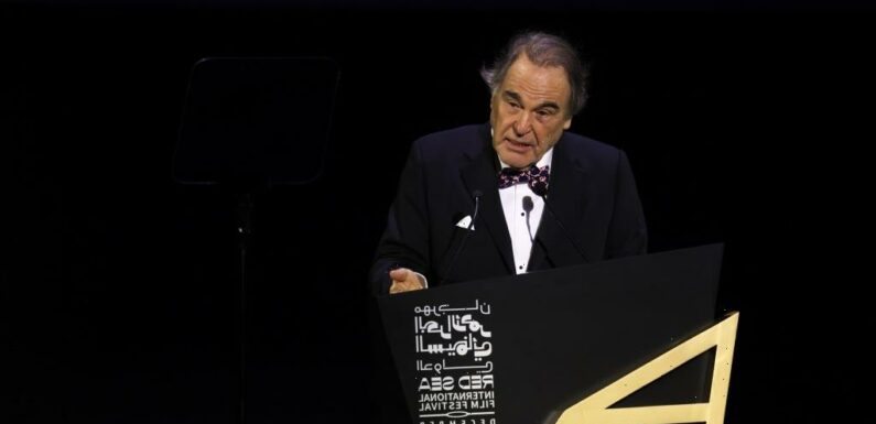 Oliver Stone Speaks Out In Support of Saudi Arabia At Red Sea Opening; Sharon Stone Hits The Red Carpet & Bruno Mars Heats Up The Party