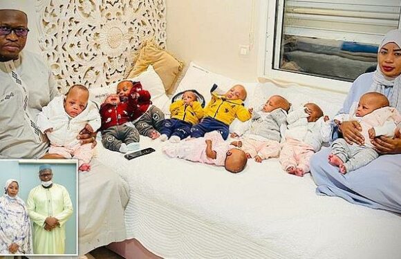 Parents of nine babies return home after 19 months in hospital