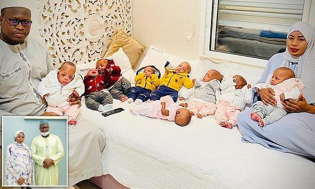 Parents of nine babies return home after 19 months in hospital