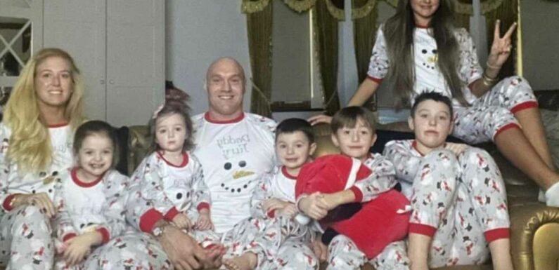 Paris Fury shows off very relatable Christmas as she celebrates with her six kids | The Sun