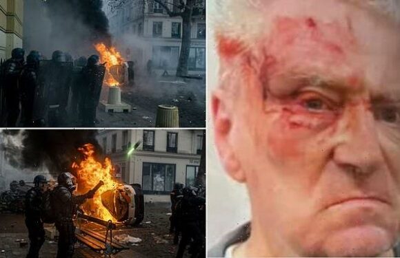 Paris race-hate gunman who killed three is pictured after beating