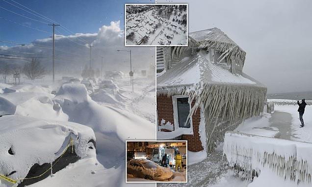 Parts of the U.S brace for another 12 INCHES of snow in monster storm
