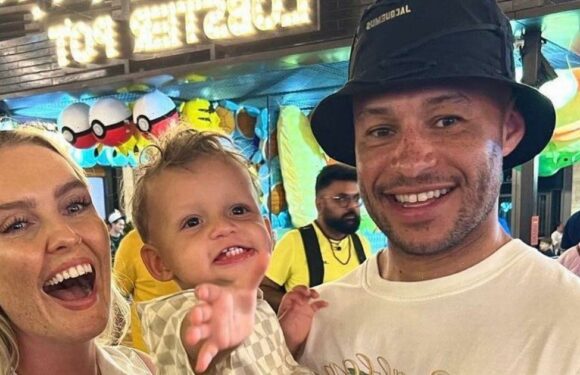 Perrie Edwards’ sun soaked Dubai holiday with fiancé Alex and baby son Axel