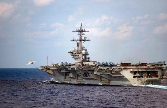 Pilot 'spotted star-like UFO flying near US nuclear powered warship at up to 23,000mph' | The Sun