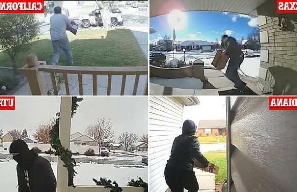 Porch pirate fightback: Do YOU live in a parcel snatcher hotspot?