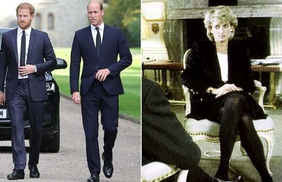 Prince William is 'livid at Harry's use of Diana's Panorama footage'