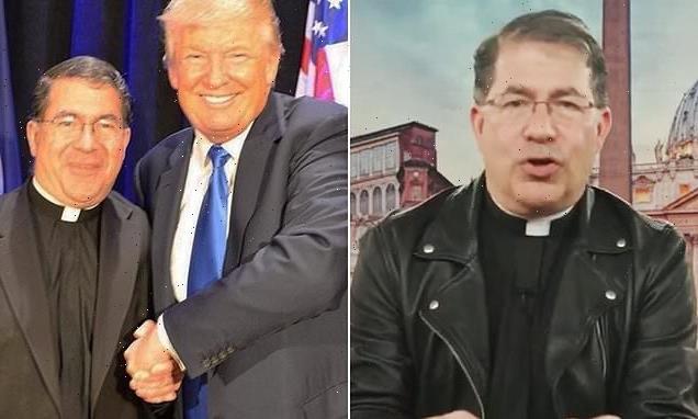 Pro-Trump priest defrocked by Vatican for 'blasphemous social media'