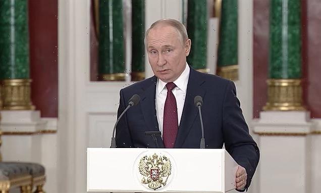 Putin FINALLY refers to Ukrainian invasion as a WAR