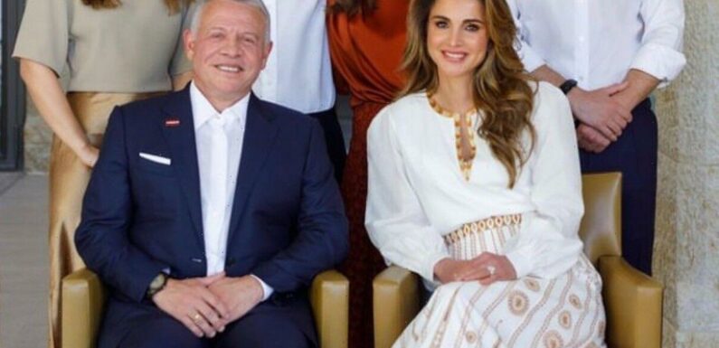 Queen Rania sends New Year wishes to fans in £479 skirt