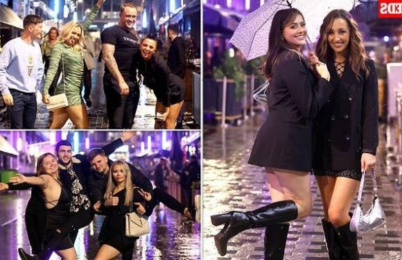 Revellers shake off miserable weather to start 2023 with a bang