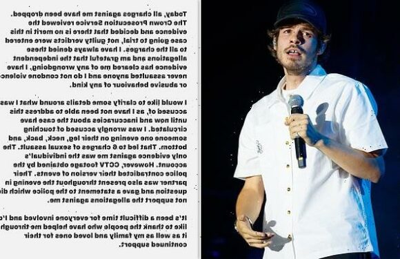 Rex Orange County, 24, is cleared of sexually assaulting woman