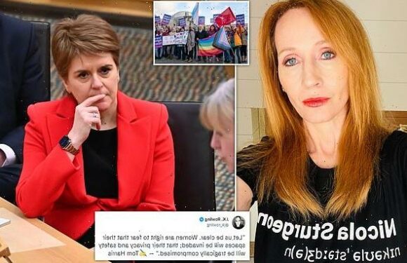 Rowling tweets fury at SNP law that lets trans people change gender
