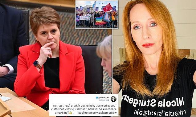 Rowling tweets fury at SNP law that lets trans people change gender