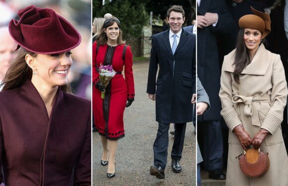Royal wives and husbands’ first Christmas at Sandringham – best photos