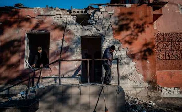 Russia bombs maternity hospital in Kherson as terrified residents flee