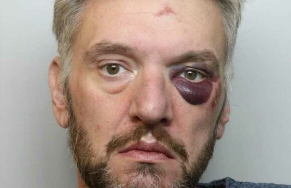 Scowling mugshot shows bruised driver who killed motorcyclist by deliberately ploughing into him 3 days before Christmas | The Sun