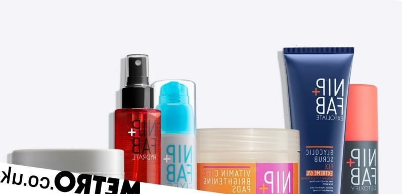 Spend £75 and get £100 worth of Nip + Fab products for Christmas