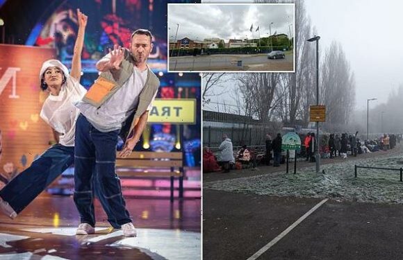Strictly fans hit out at BBC after camping overnight in -3C for seats