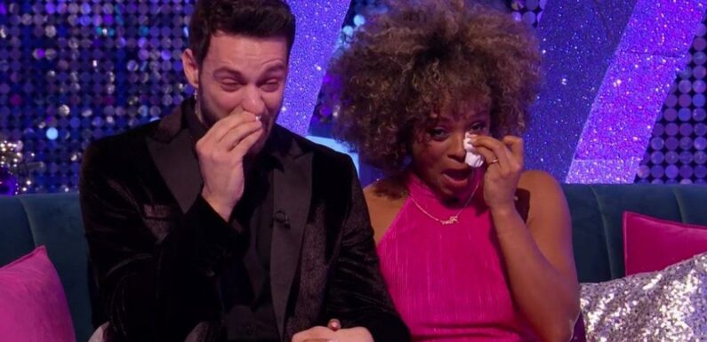 Strictly finalists break down into tears ahead of final show for Glitterball trophy