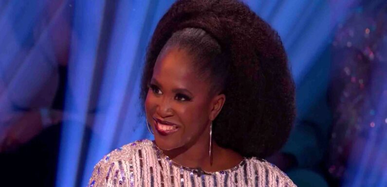 Strictly judge Motsi Mabuse screams ‘I’m naked!’ as she almost flashes backstage in unseen moment | The Sun